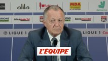 Aulas «Nous avons raisonné en optimistes» - Foot - L1 - OL