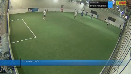 But de Christophe (6-1) - FC NEVADA Vs BANQUE POPULAIRE - 14/10/19 21:00 - LIGUE 2