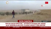 Terör örgütü PKK/YPG'den kaçış sürüyor
