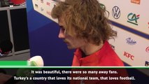 France players enjoyed 'heated' atmosphere against Turkey