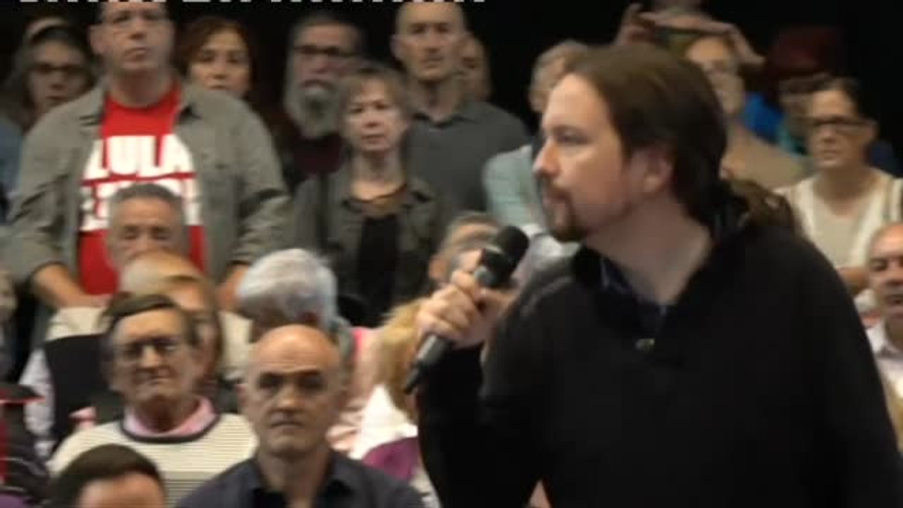 Iglesias asegura que la sentencia del 'procès' es la "excusa perfecta" para la gran coalición entre PSOE y PP