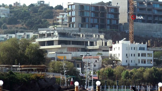 Bodrum’daki yıkımlarla ilgili şok gelişme: Yıkım kararı olan milyon dolarlık projenin mahkeme karıyla yıkımı durduruldu