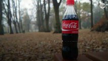 Coca-Cola dévoile ses premières bouteilles fabriquées à partir de déchets plastiques