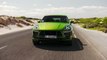 Porsche Macan Turbo in Mamba Green Metallic Driving Video