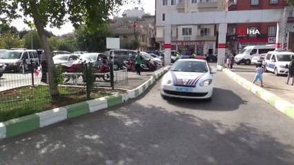 Münbiç'te yaralanan askerlere hastanede ziyaret