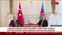 Türk Konseyi Liderler Zirvesi'nden ortak bildiri