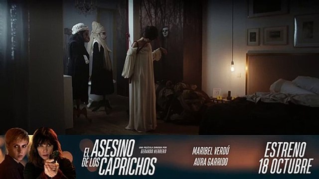 Nuevo vídeo de la película El asesino de los caprichos , dirigida por Gerardo Herrero y protagonizada por Maribel Verdú y Aura Garrido. Estreno 18 de octubre.