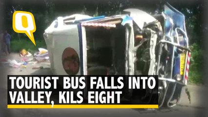 Eight Dead After Tourist Bus Falls Into Valley in Andhra Pradesh