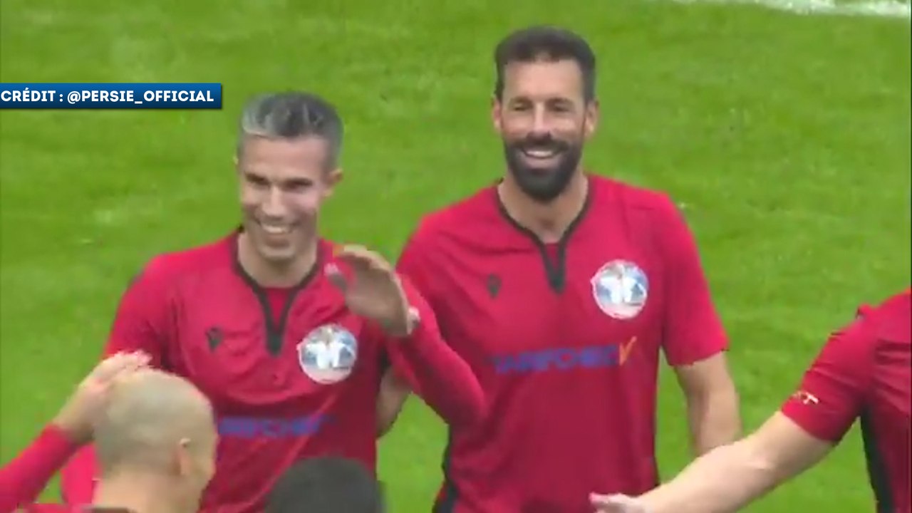 Le super but de Van Persie sur une passe de Van Nistelrooy