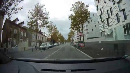 153. arret a l'intersection pour changer de vitesses