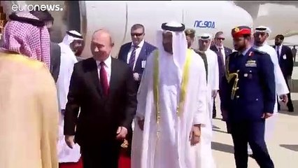 بوتين في أبوظبي ومحمد بن زايد يصف الزيارة بالتاريخية