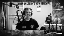 Cumia very sad from watching the stern vow renewal