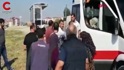 Çocuğun yaralandığı kaza sonrası kavga