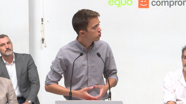 Errejón pide a Sánchez que no contraiga el virus Rajoy de la inacción