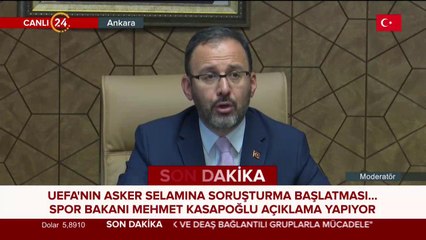 Fransız Bakanın Türk takımını UEFA'ya şikayeti