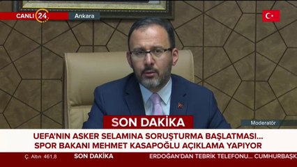 Fransız Bakanın Türk takımını UEFA'ya şikayeti