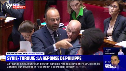 Offensive turque: "Nous voulons maintenir le dialogue avec Ankara", déclare Édouard Philippeara