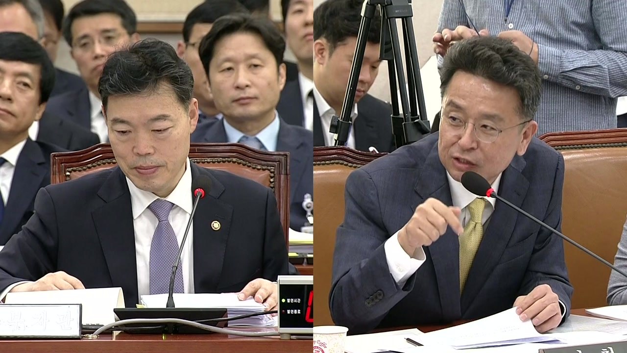 "檢, 검사 블랙리스트 만들어 관리"...국감, 조국 사퇴 여진 / YTN