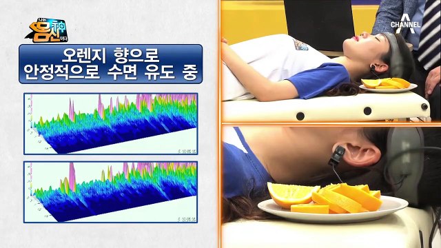 ↖오렌지의 놀라운 릴렉싱 효과↗ '오렌지 향' 만으로도 달라진 수면의 질!