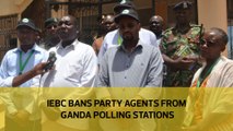 IEBC bans party agents from Ganda polling stations