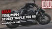 Triumph Street Triple 765 RS 2020 - Essai Moto Magazine