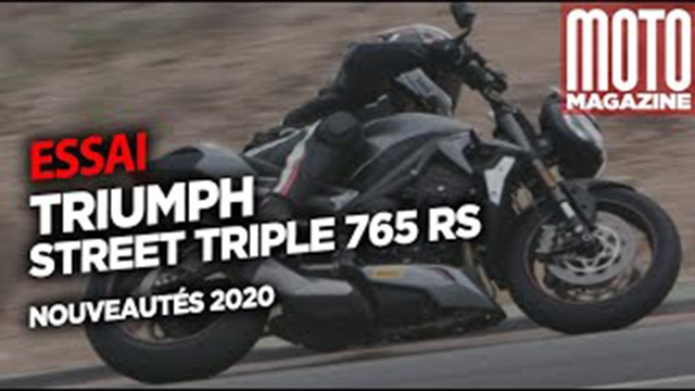 Triumph Street Triple 765 RS 2020 - Essai Moto Magazine