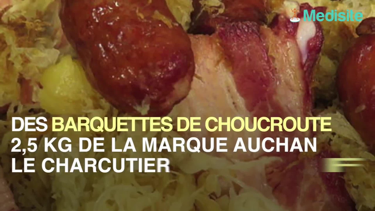 Listéria : Auchan retire des barquettes de choucroutes de ses rayons