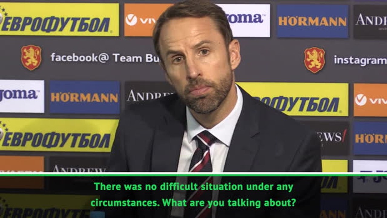 VIRAL: It's an exaggeration! Journalist refutes racism claims in Southgate presser