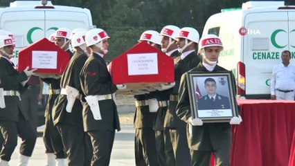 Barış Pınarı Harekatı şehitleri memleketlerine uğurlandı