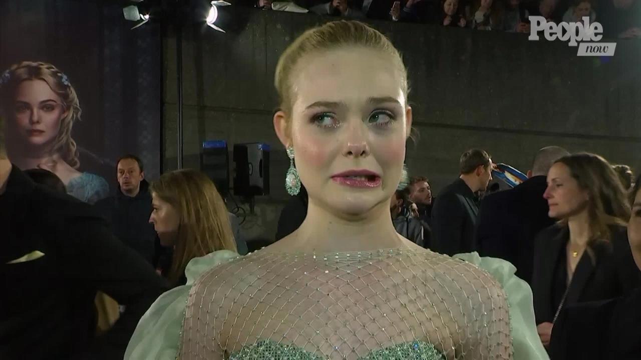 Elle Fanning Recalls Playing Paintball with Angelina Jolie and Her Kids: 'I Would Just Hide'