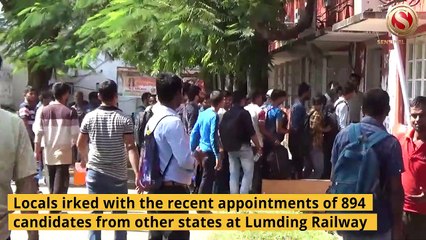 894 candidates from other states appointed at Lumding Railway Division, None from Assam