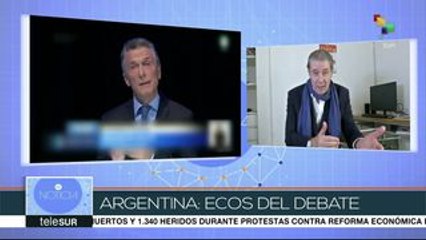 Morales: Debate presidencial fue un pobre programa televisivo