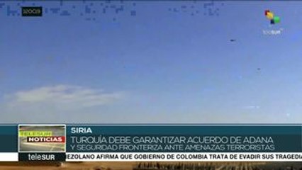 Fuerzas militares sirias llegan a la frontera con Turquía