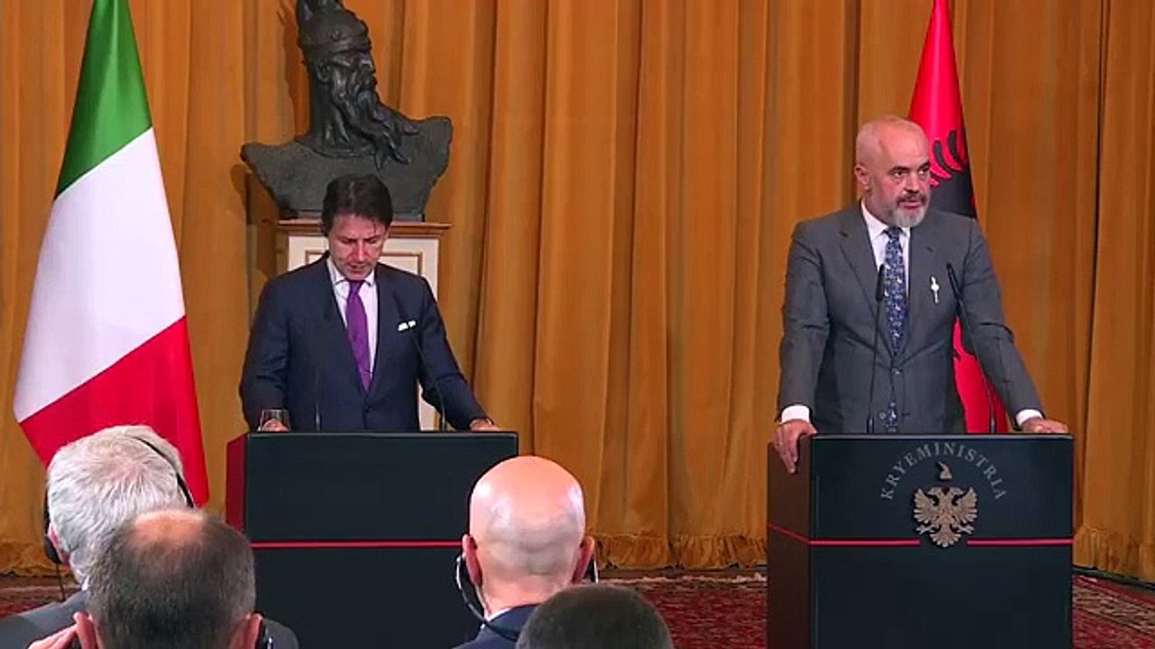 Tirana - Conte dal Primo Ministro d'Albania Edi Rama (15.10.19)