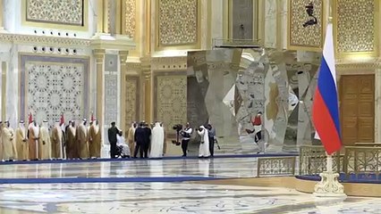 محادثات اقتصادية وسياسية للرئيس الروسي في أبوظبي