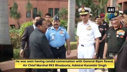 NSA Ajit Doval has a candid conversation with Chiefs of Defence Forces