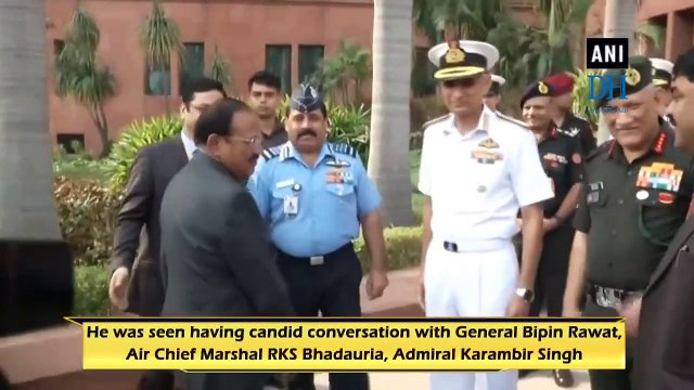 NSA Ajit Doval has a candid conversation with Chiefs of Defence Forces