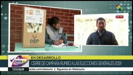 Oposición no reconocerá eventual victoria electoral de Evo Morales