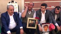 Bayındır Memur-Sen'den HDP önünde evlat nöbeti tutan ailelere destek ziyareti