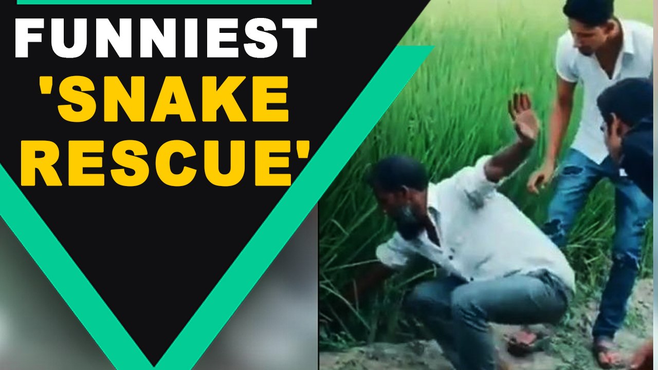 Man pulls out 'snake' from the field with a dramatic twist, video goes viral | Oneindia News