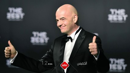 انتظروا يوم الخميس .. رئيس الاتحاد الدولي لكرة القدم "جياني إنفانتينو"  وحلقة خاصة مع مصطفى الآغا