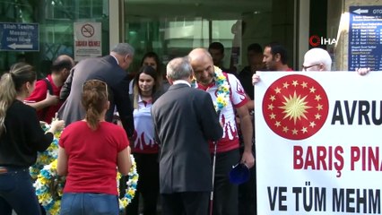 Avrupa Şampiyonu Kadın Milli Golbol Takımı Ankara'ya geldi