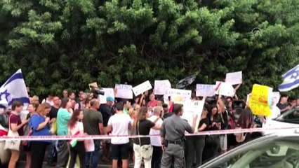 Tel Aviv'de YPG/PKK'ya destek eylemi