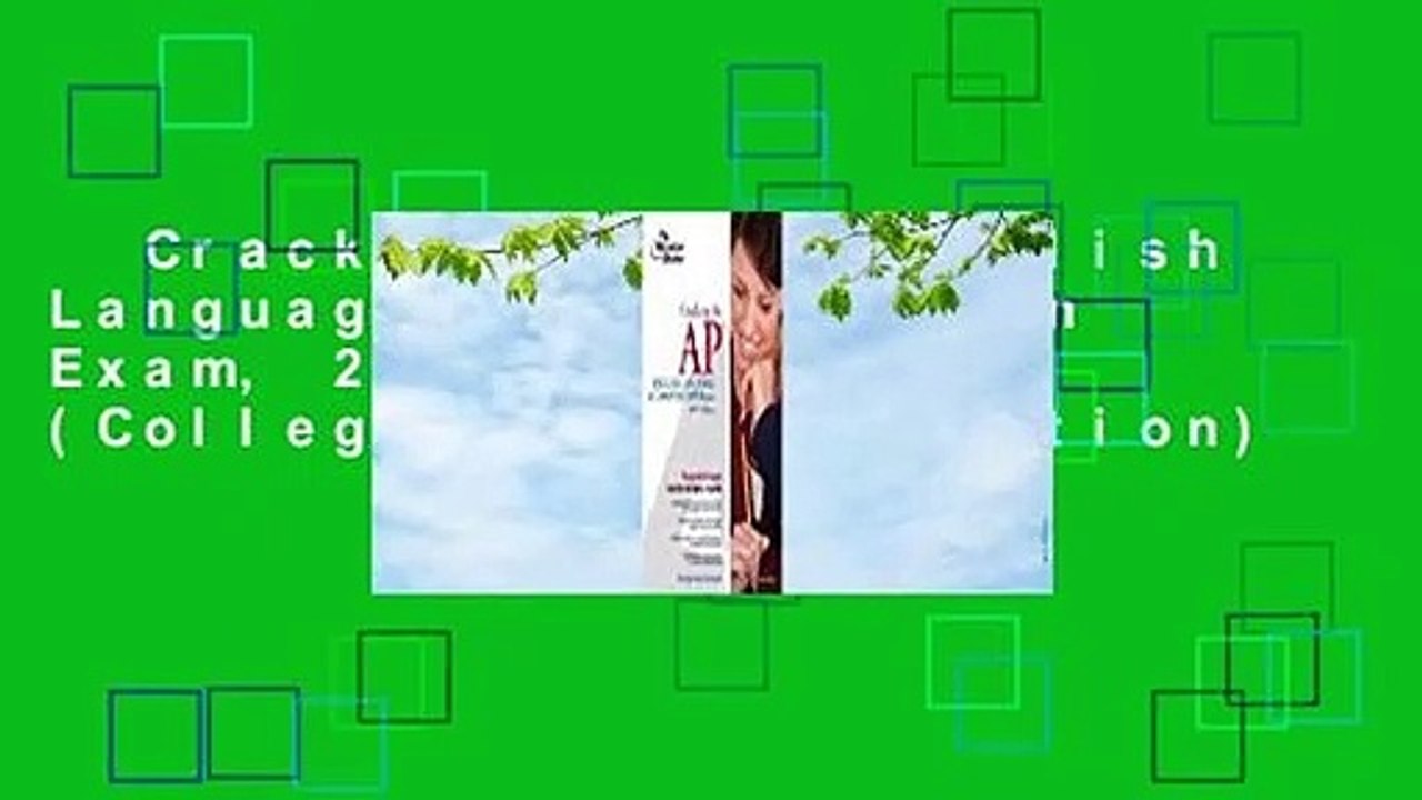 Cracking the AP English Language & Composition Exam, 2009 Edition (College Test Preparation)