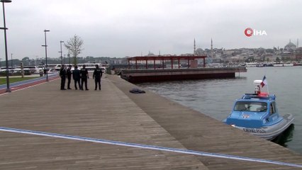 Haliç'te denizden çıkarılan cesedin kimliği belli oldu