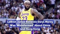 LeBron James Talks Daryl Morey Tweets