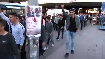 Barış Pınarı Harekatı’na Ülkücü öğrencilerden destek yürüyüşü