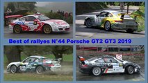 Best of rallyes 2010 2019 only Porsche GT2 GT3