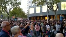 Miles de personas se manifiestan en Barcelona contra la sentencia del 'procés'