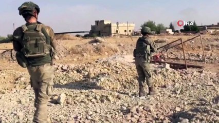-TSK’nın Tel Abyad ve Rasulayn’daki arama tarama çalışmaları devam ediyor